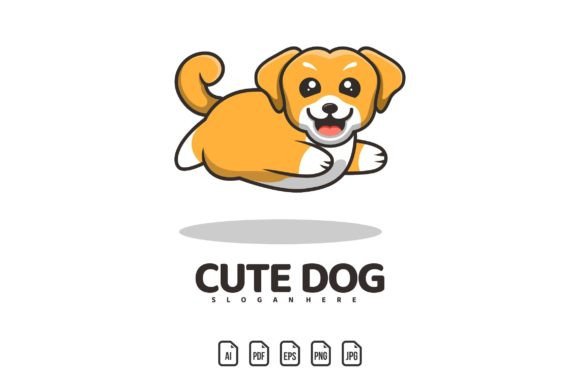 Flying Cute Dog Mascot Logo: The Ultimate Design Asset for Bold Branding