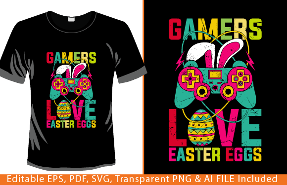 Gamers Love Easter Eggs: Easter Video Game Tees