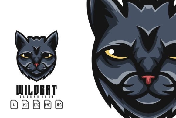 Wildcat Mascot Logo Essentials for Dynamic Branding and Game-Ready Visuals